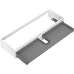 MEXEN - Box-A skříňka pro umyvadlo 140, 1 šuplík, bílá lesk 91AX0-1400-235-1-00