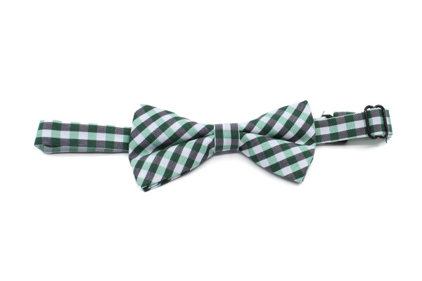Britain zelený károvaný motýlek pro psa | 20 - 44 cm Barva: Zelená