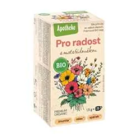 Apotheke Čaj Pro radost s mateřídouškou 20x1,5g BIO