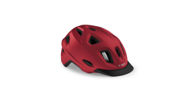 Městská helma MET Mobilite červená metalická 52-57