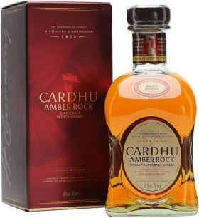 Cardhu Amber Rock / Whisky single malt / Speyside / 40 % / 0,7 l / dárková krabička (5000267124278)