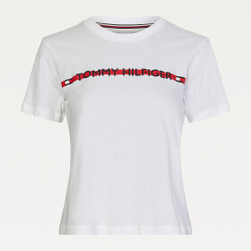 Dámské Tričko s krátkým rukávem UW0UW02551-YCD - Tommy Hilfiger XS