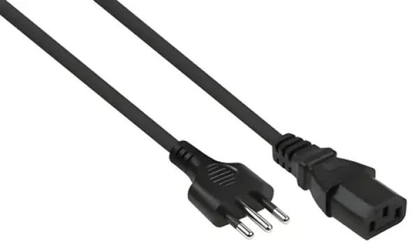Kabelmeister napájecí kabel CEI 23-16 - C13 černá / Napájecí kabel / Itálie / 1,8 m (SK6530-S018)