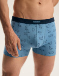 Boxerky Henderson 45481 Fur A2 M–4XL tmavě modrá L