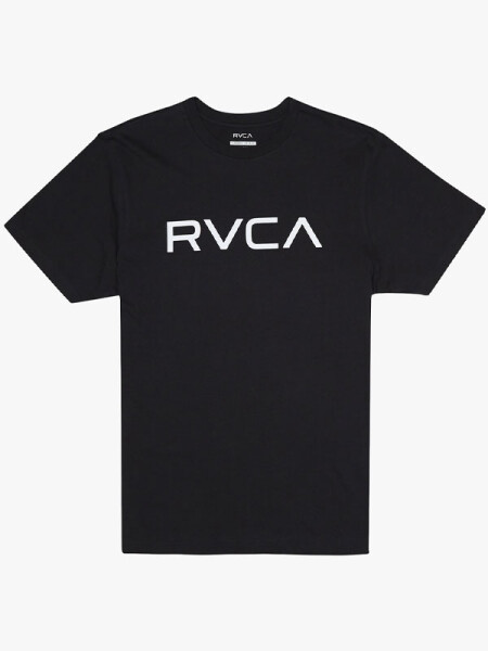 RVCA BIG RVCA black pánské tričko krátkým rukávem