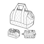 Cestovní taška Reisenthel Allrounder M Rhombus black