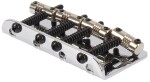 Fender American Deluxe 4-String Bass Bridge Assembly ('04-'10), Chrome