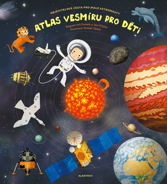 Atlas vesmíru pro děti - Jiří Dušek