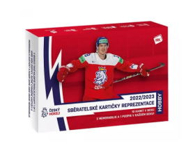 Moje kartičky Sběratelské karty Český hokej národní tým reprezentace 2022/2023 Hobby Box