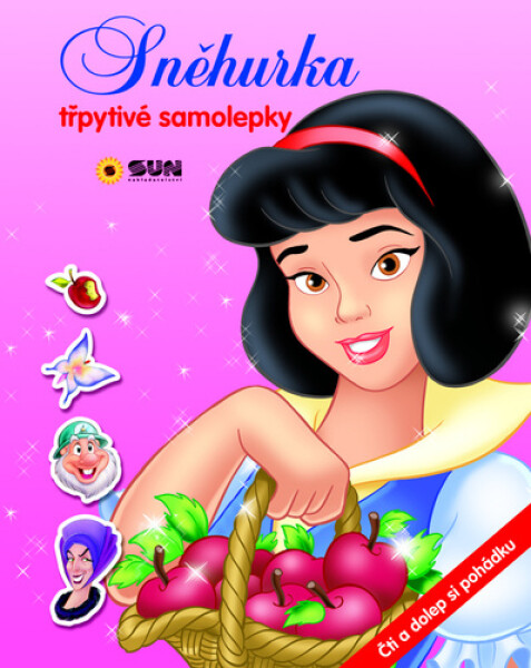 Sněhurka samolepky