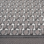 Kusový koberec GRENOBLE stříbrná