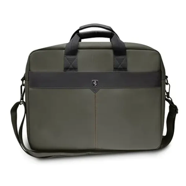 Ferrari Off Track Scuderia zelená / Brašna pro notebook / 16"