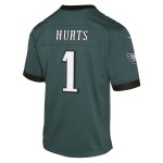 Nike Dětský dres Philadelphia Eagles NFL Jalen Hurts #1 Game Zelená (YOUTH)