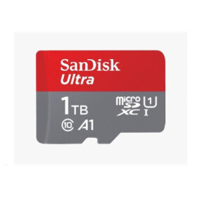 SanDisk Micro SDXC karta 1TB Ultra (150 MB/s, A1 Class 10 UHS-I) + adaptér EDF_493434