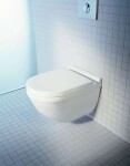 DURAVIT - Starck 3 Závěsné WC, Rimless, WonderGliss, bílá 25270900001