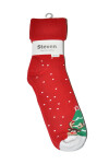 Ponožky Steven art.030 Vánoce 35-40 černá 35-37