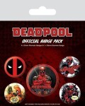 Sada odznaků - Deadpool - Pyramid