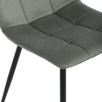 Jídelní židle, zelená, sametová látka, DCL-X7015 GRN2