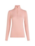 Dámské merino tričko s dlouhým rukávem ICEBREAKER Wmns 260 Tech LS Half Zip, Blush velikost: M