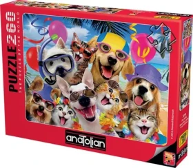 ANATOLIAN Puzzle Selfie z plážové party