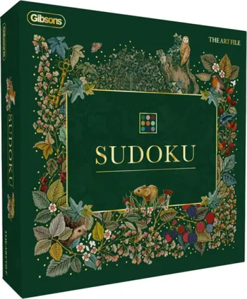 GIBSONS Hlavolam Barevné Sudoku