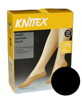 Silonkové ponožky Knittex 15 den A'2 černá Univerzální