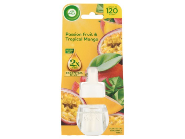 Air Wick tekutá náplň do elektrického přístroje - Maracuja a tropické mango 19 ml