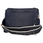 Trendy dámská koženková crossbody kabelka Anita, tmavě modrá