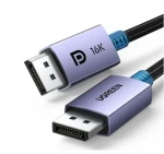 Ugreen DP118 DisplayPort (samec) - DisplayPort (samec) kabel 2 m stříbrná (15384)