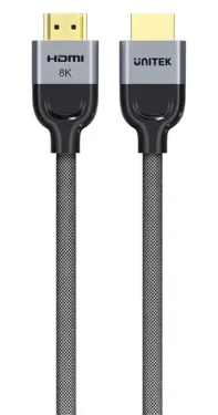 Unitek Kabel HDMI 2.1 LUX opletený / Kabel HDMI 2.1 / 8K 60Hz / 8 m (C11093RGY01-8M)