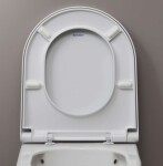 DURAVIT - D-Neo Závěsné WC se sedátkem SoftClose, Rimless, bílá 45880900A1
