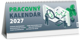 Pracovný kalendár 2027 - stolový kalendár