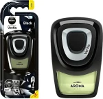 MEGAN Osvěžovač do mřížky VENTIS black / Tekutá vůně do auta / 8 ml (amA63104)