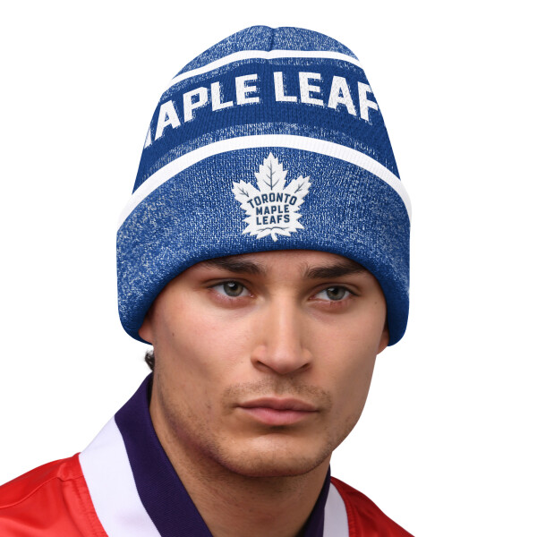 Starter Pánská zimní čepice Toronto Maple Leafs NHL Sideline Beanie