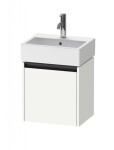 DURAVIT - Ketho.2 Umyvadlová skříňka 44x43x34 cm, 1 dvířka, panty vpravo, matná bílá K25070R18180000