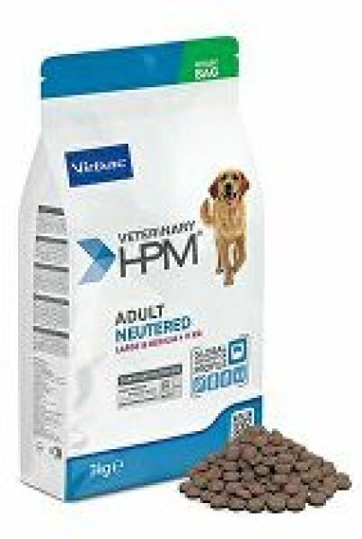 VET HPM Adult Dog Neutered Large & Medium 3kg NEW