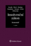 Insolvenční zákon - Komentář, 5. vydání - Jan Kozák