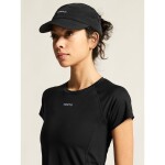 Běžecké tričko CRAFT Hypervent Cropped - černé Velikost textilu: XL