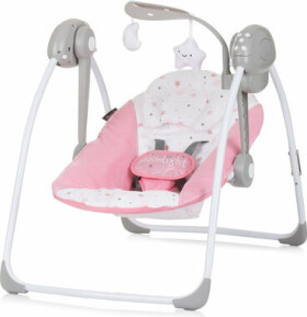 CHIPOLINO Kojenecké lehátko houpací Moonlight Flamingo / od 0 - 6 měsíců / do 9 kg (160415)