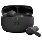JBL Wave Beam špuntová sluchátka (In Ear) Bez kabelu, Bluetooth® stereo černá Redukce šumu mikrofonu Nabíjecí pouzdro, Indikátor nabití, odolná vůči vodě