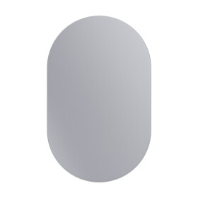 Erga Oval, oválné zrcadlo 50x80cm, ERG-V01-OVAL-5080-CL