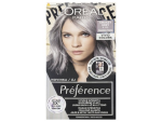 L'Oréal Paris Préférence Vivid Colors permanentní barva na vlasy 9.112 Camden Town - Smokey Grey, 60+90+54 ml