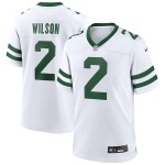 Nike Pánský dres New York Jets NFL Zach Wilson #2 Classic Game White Velikost: 2XL