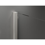 MEXEN/S - Velar sprchový kout, posuvné dveře 130 x 80 cm, dekor, nikl kartáčovaný 871-130-080-31-97