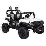 Mamido Dětské elektrické autíčko PASSION 4x200W 24V bílé