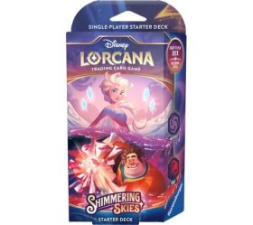 Disney Lorcana: Shimmering Skies - Amethyst &amp; Ruby Starter Deck