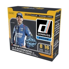 2026 Panini Donruss Racing Hobby Box - karty Nascar závodů
