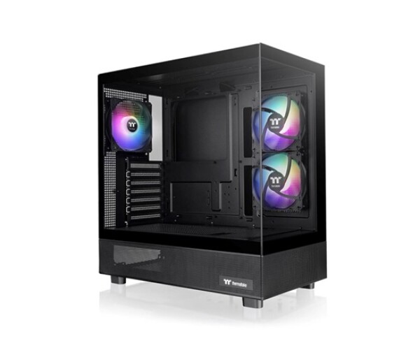 THERMAL TAKE Case View 270 Plus TG ARGB, ATX, Průhledná bočnice, 3x 120mm ARGB Fan, černá EDF_964035