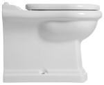 KERASAN - RETRO WC mísa stojící, 39x61cm, spodní/zadní odpad, bílá 101601