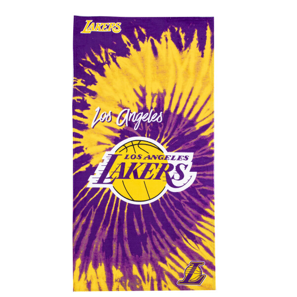 Great Branding Osuška Los Angeles Lakers NBA Psychedelic Beach Towel 76 x 152 cm
